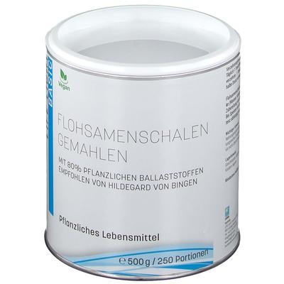 Flohsamenschalen gemahlen Pulver 500 g