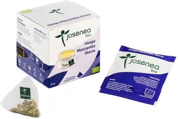 Josenea Bio Hinojo-Manzanilla-Stevia Bio 10 Uds