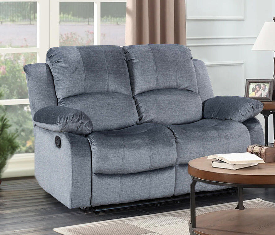Latitude Run Alaiyna Wide Home Theater Recliner Recliner Manual Grey 2