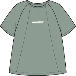 HUMMEL hmlLUNA TOP S/S iceberg green 128