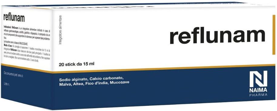 NAIMA PHARMA Srls Reflunam, 20 Stick