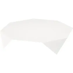 100x DUNI Dunisilk®-Mitteldecke 84 x 84 cm Linnea White (1 x 100 Stück)