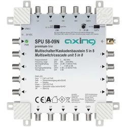 Axing SPU58-09N Multischalter Stand-Alone/Kaskadenbaustein, 5 in 8, premium-line SPU05809N SPU 58-09N