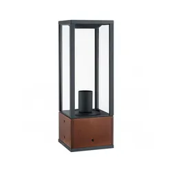 Paulmann 94675 Lichtobjekt Timba IP44 eckig 400mm max. 60W 230V Holz E27 Holz