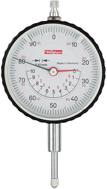 KÄFER Comparateur avec affichage concentrique, Plage de mesure / ⌀ boîtier : 10/58 mm (10022)