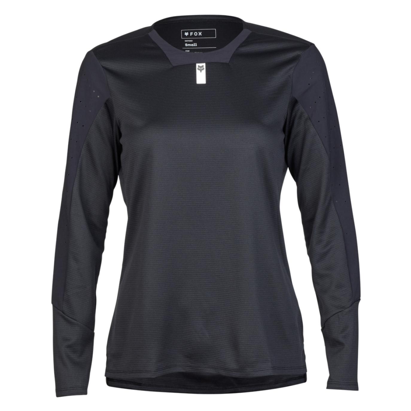 Fox Jersey 24 W Defend Ls Blk (M) (658230)