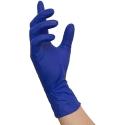 MCD Medical Care Dental GmbH 1000 Nitras INDIGO WAVE Nitrilhandschuhe | Gr. XS | blau | Einweghandschuhe