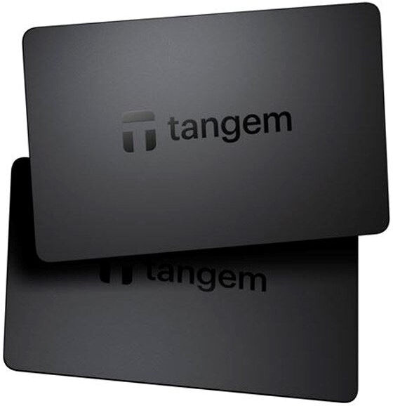 Tangem - Wallet Card - 2 stk - Black