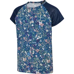 hummel hmlJR Mix T-Shirt Mädchen 7792 - dress blues/riverside 110/116