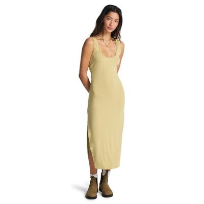 Strickkleid BILLABONG "Take A Look", Damen, Gr. L, beige (cactus grün), Obermaterial: 45% Polyester, 45% Viskose, 10% Elasthan., Kleider Strickkleid
