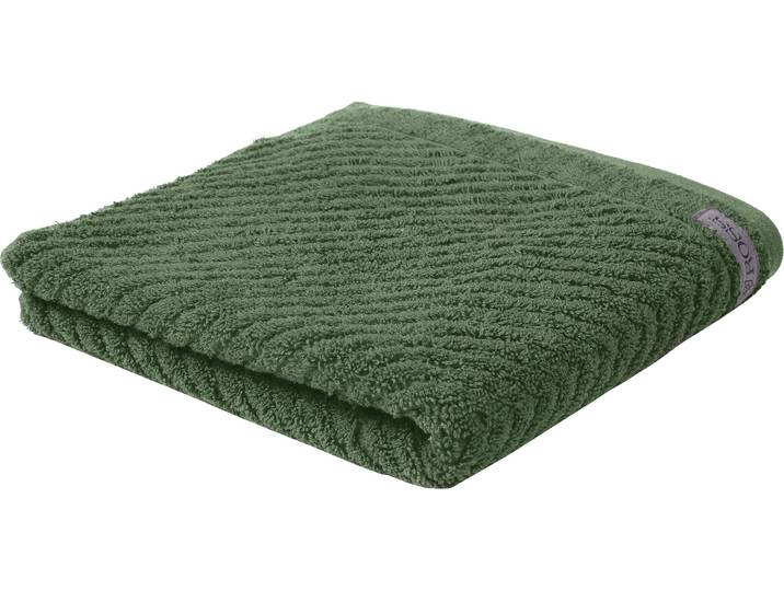Duschtuch ROSS Smart , beige (kiefer), B:70cm L:140cm, Frottier, Obermaterial: 100% Baumwolle, Handtücher, Duschtuch, Uni-Rippe mit Velourslabel