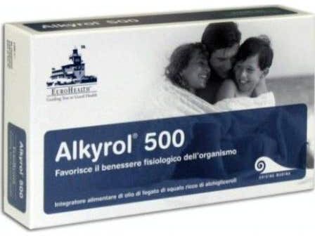 EuroHealth Alkyrol 500mg 120caps