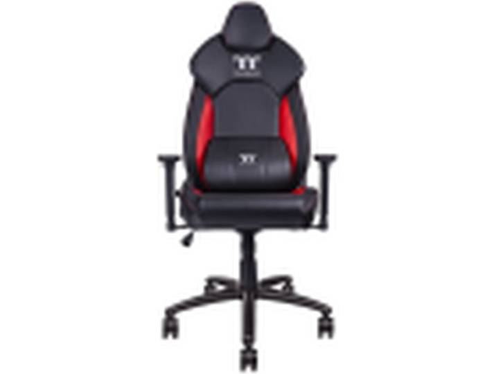 Thermaltake GGC-VCO-BRLWDS-01 Chaise de jeu Chaise de jeu Assise rembourrée Noir\, rouge