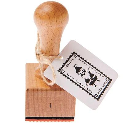 Stempel Weihnachtspost, Santa 100% 32 x 45 x 70 mm