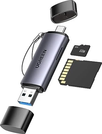 UGREEN USB-C/USB-A To TF/SD 3.0 Card Reader