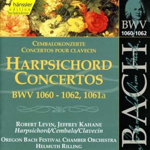Robert Levin - Edition Bachakademie Vol. 129 (Cembalokonzerte BWV 1060-1062, 1061a) - Preis vom 09.10.2026 07:28:09 h