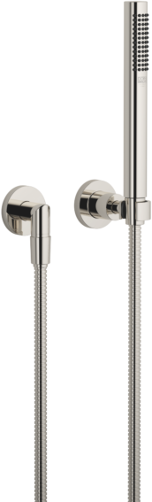 Dornbracht Tara. Schlauchbrausegarnitur 27802892-08 mit Stabhandbrause, platin