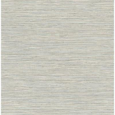 RoomMates Neutral Jade Dimensional Grasscloth Peel and Stick Wallpaper