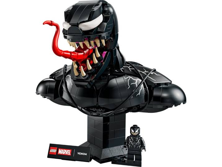 LEGO® Marvel 76356 Venom-Büste Spielbausteine, (Set, 413 St., Set)