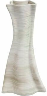 Sagebrook Home Caracol 3D Printed Porcelain Vase