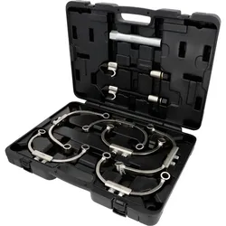 KS TOOLS Universal McPherson Federspanner-Satz mit Sicherheitsbügel, 9-tlg - 500.8790