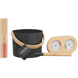 vidaXL, Sauna Zubehör, Leonidas 4-piece sauna set