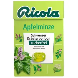 Ricola Apfelminze ohne Zucker Box 50 g