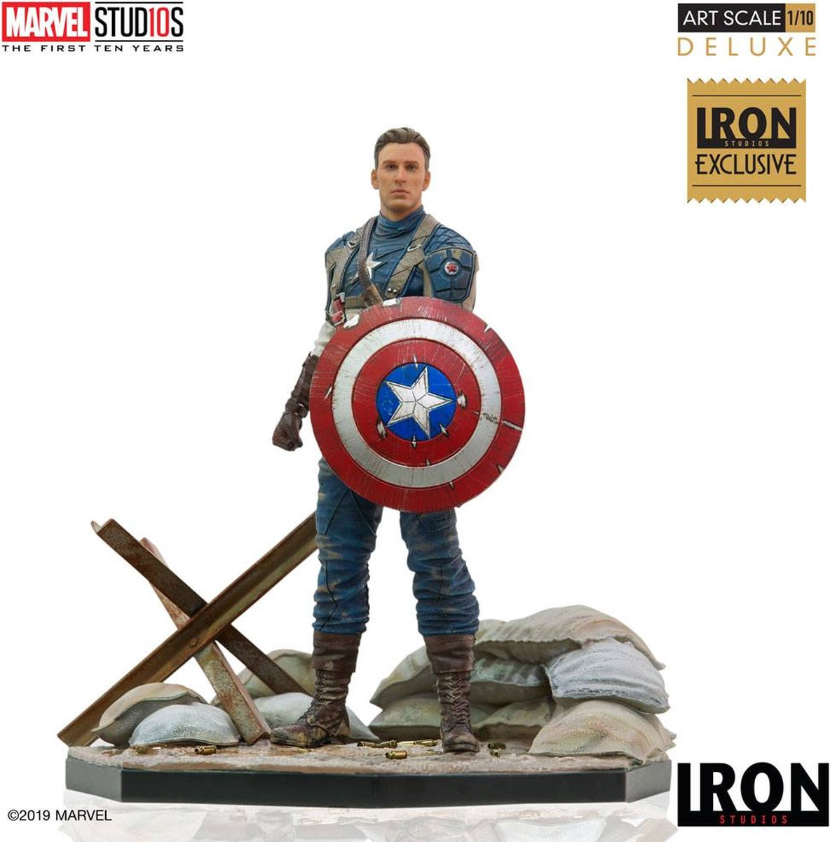 Marvel Captain America The First Avenger Tabletop Decor voor Volwassenen