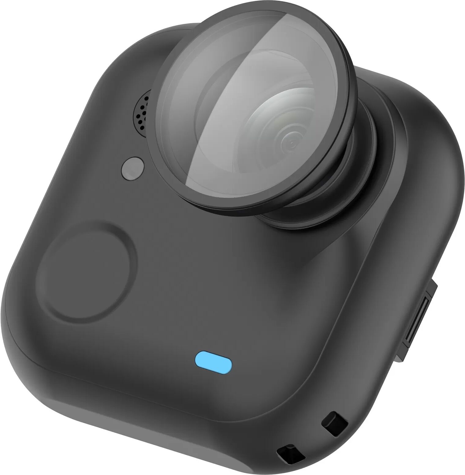 INF Protection d'objectif Insta360 GO Ultra : Alliage d'aluminium et verre trempé optique incurvé