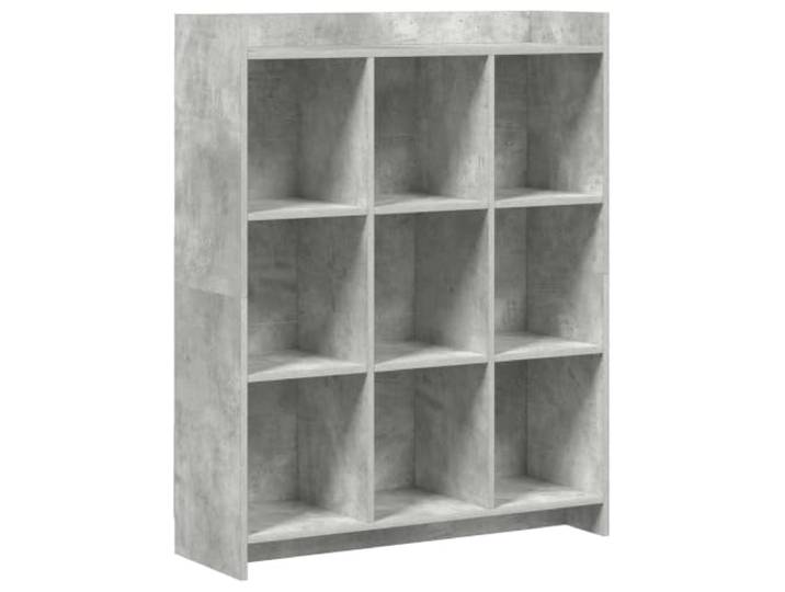 KTHLBRH Bettgestell ohne Matratze Grau Sonoma 160 x 200 cm Lattenrost im Lieferumfang enthalten, integrierter Behälter, mehrschichtiges Holz, Montage erforderlich