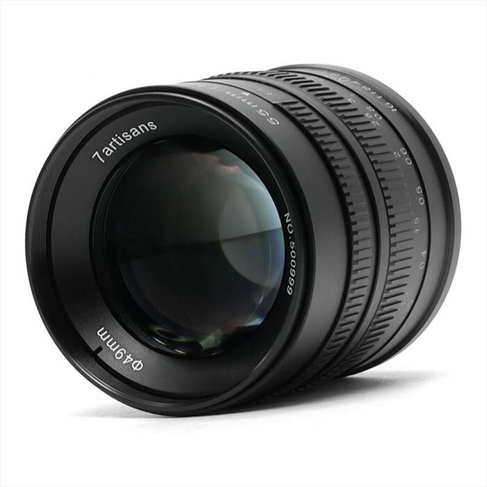7ARTISANS Obiettivo 55mm F1.4 Sony E-black