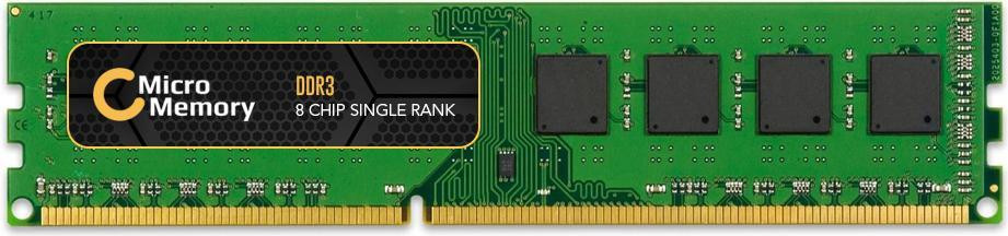 CoreParts MMKN093-4GB DDR3 1600 MHz 4 GB RAM Geheugenmodule Groen
