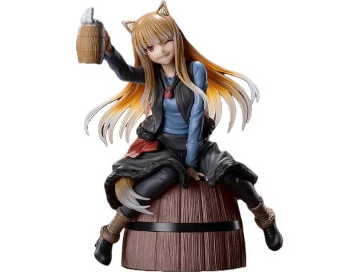 SEGA -Luminasta Spice and Wolf: koopman ontmoet de wijze wolf holo-figuur