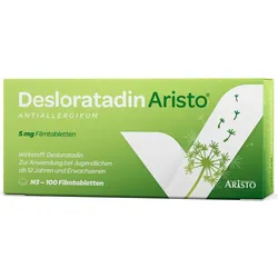 Desloratadin Aristo® 5 mg Antiallergikum 100 St