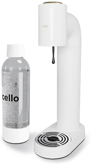 Cello Overture Natural White Soda Maker