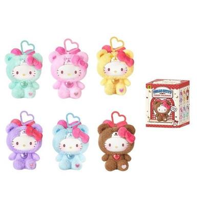 Hello Kitty Teddy Pajamas Blind Box Plüsch Anhänger