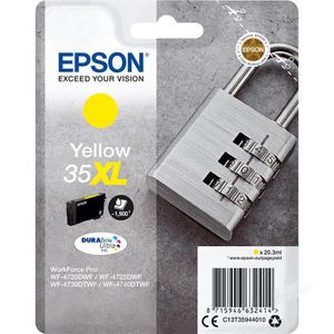 Epson 35XL gelb Vorhängeschloss Original Druckerpatrone C13T359440