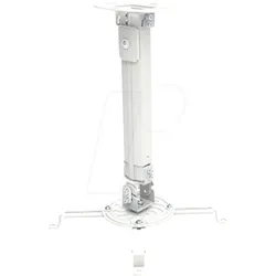 ICA-PM-18S - Deckenhalter für Beamer, 38 - 58 cm, silber