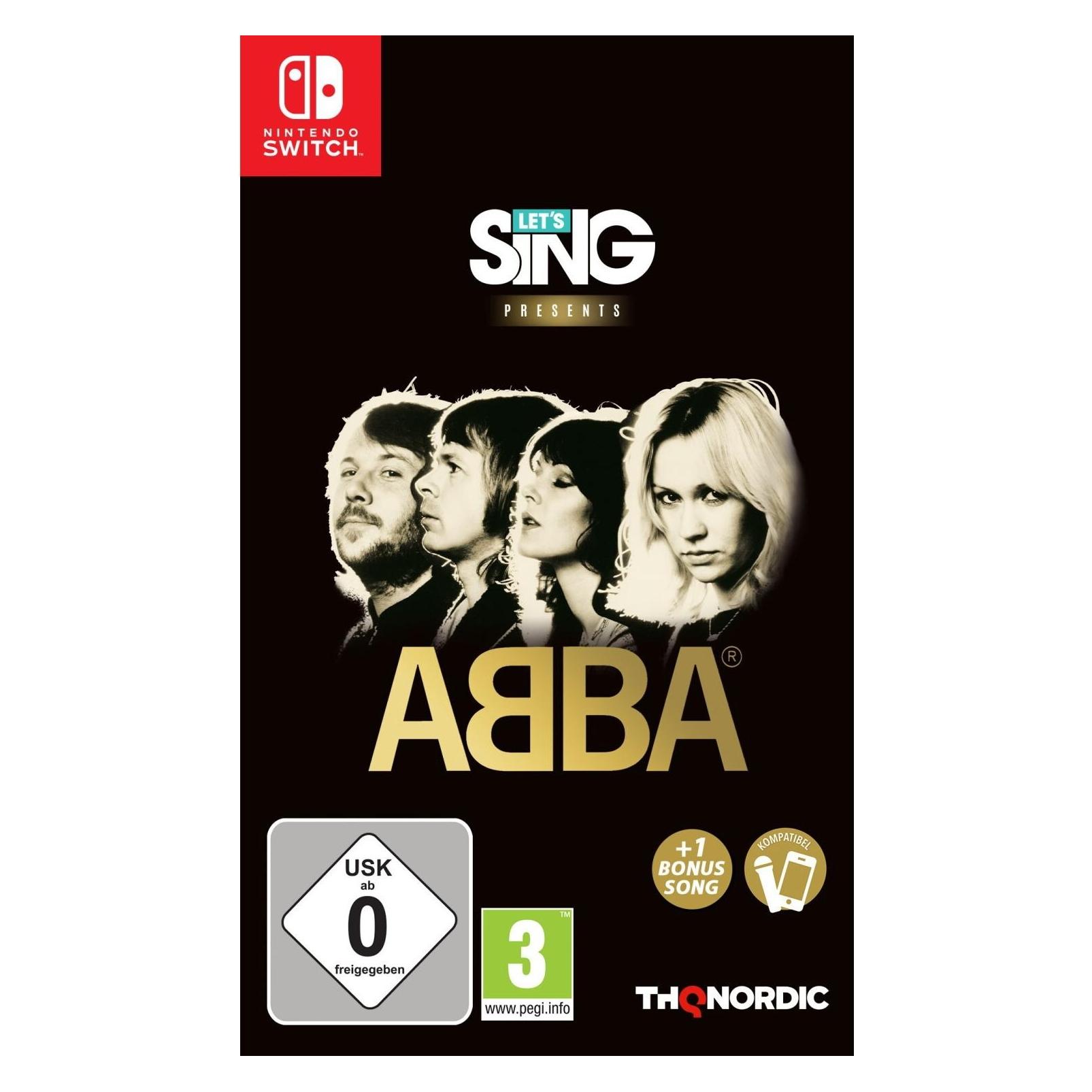 THQ Lets Sing 2027 Switch ABBA (Switch, DE) (05675)
