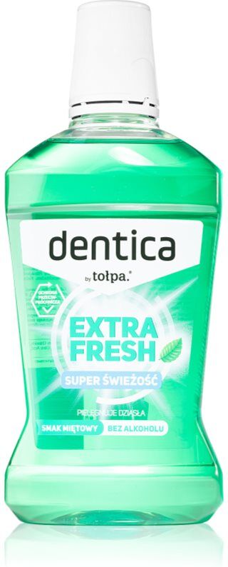 Tołpa Dentica Extra Fresh bain de bouche pour une haleine fraîche longue durée 500 ml
