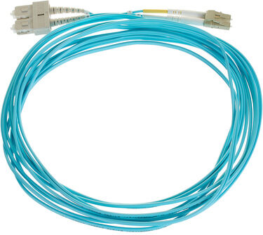 pro snake LWL Madi-Cable SC-LC 5m, OM4 turquoise