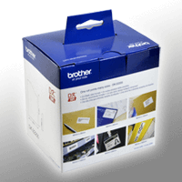Brother PT Etiketten DK22205 weiß 62mm x 30,48m Rolle