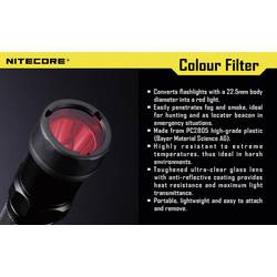 NiteCore NITNFG23 Farbfilter MT1A, MT2A, MT1C und Taschenlampen mit einen Ø 23 mm Grün