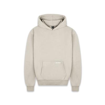 Kapuzensweatshirt DROPSIZE "Dropsize Herren Super Heavy Blank Hoodie", Herren, Gr. XL, beige (coconutmilk), 80% Baumwolle, 20% Polyester, unifarben, Rundhals, Sweatshirts