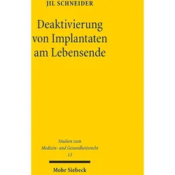 Deaktivierung von Implantaten am Lebensende, Fachbücher von Jil Schneider
