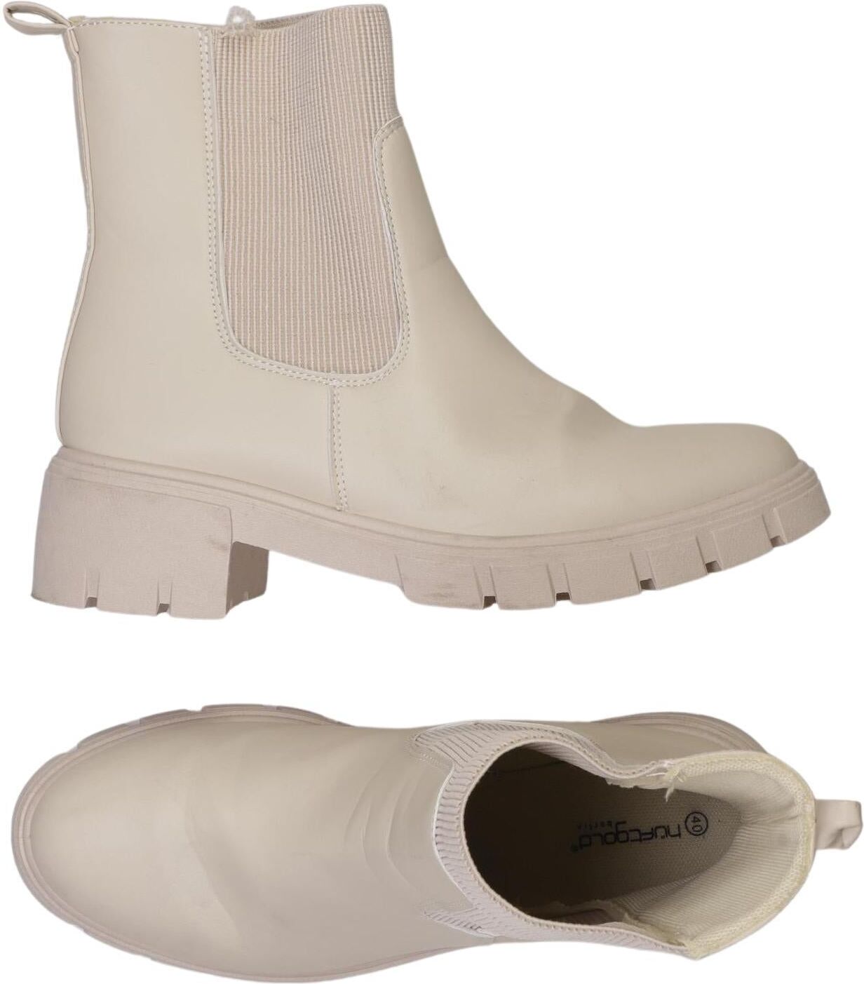 hüftgold berlin Damen Stiefelette, Beige, Gr. EU 40, kein / Etikett - Second Hand