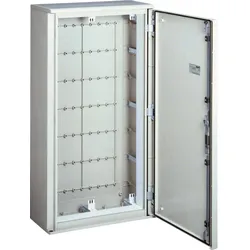 Hager FL73SP Wandschrank, univers, IP65, SK II, 1150 x 850 x 300mm, Polyester, UV geschützt