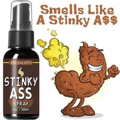 Uplift Picks Portable 30ML Fart Prank Spray For Hilarious Adult Party Reactions Anywhere brown