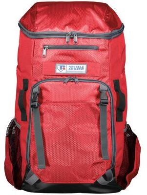 Russell Athletic R01DWM DIAMOND GEAR BACKPACK in True Red   Denier Polyester
