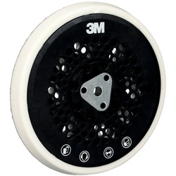 3M Hookit Multi-Connection Maschinenschleifteller, 150 mm, 53 Löcher, 30062